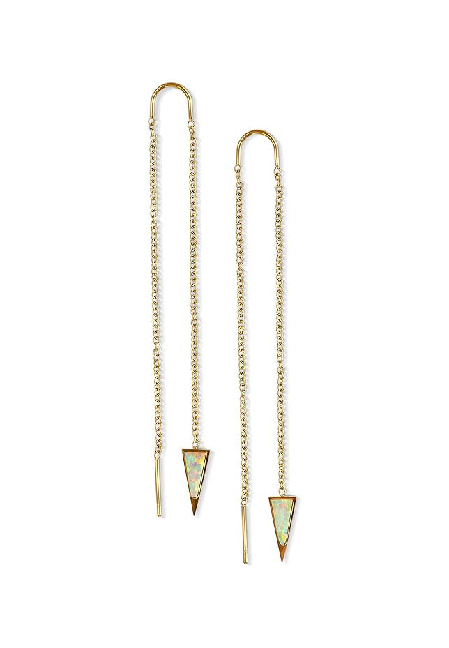 Dagger Threader Earrings β Minimal & Modern