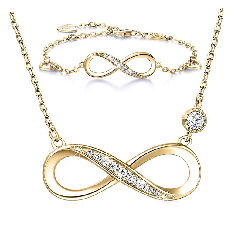 Infinity Love Bracelet - Sterling Silver