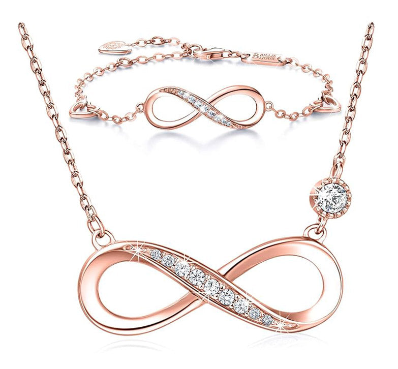 Infinity Love Bracelet - Sterling Silver