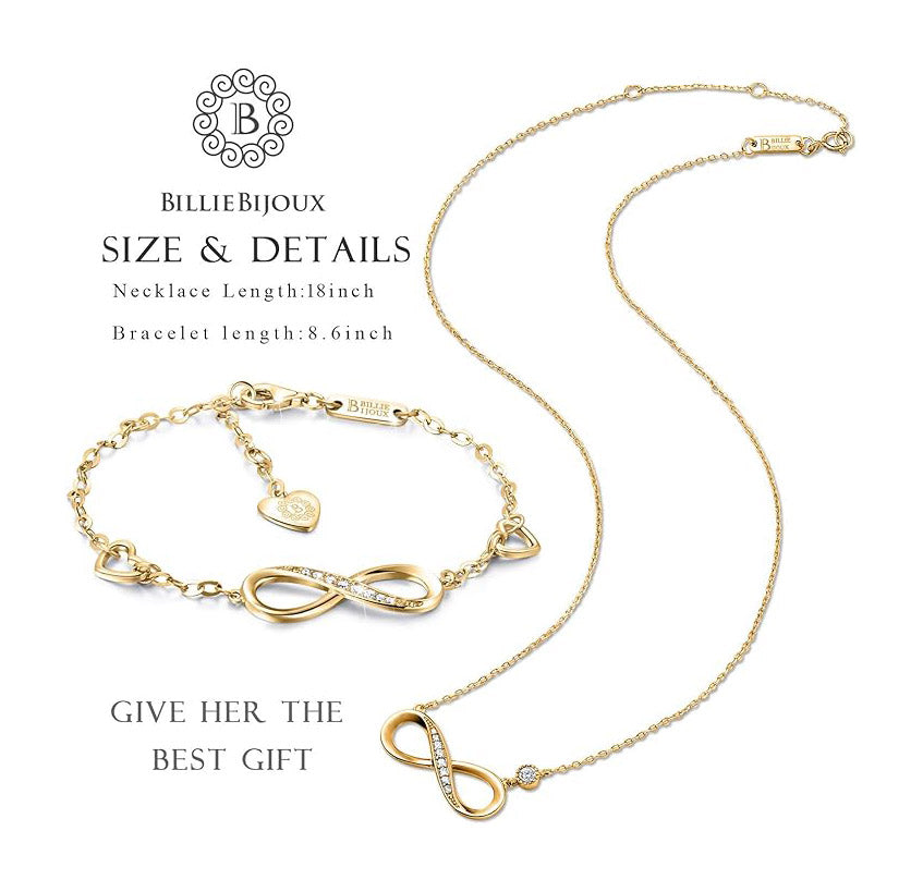 Infinity Love Bracelet - Sterling Silver
