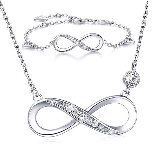 Infinity Love Bracelet - Sterling Silver
