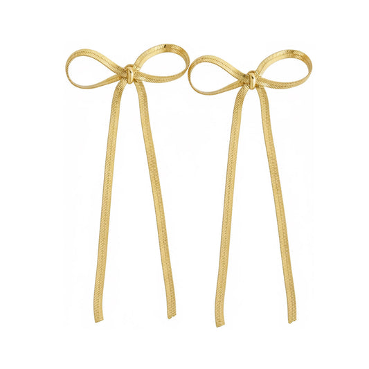 Bowline Long Drop Earrings