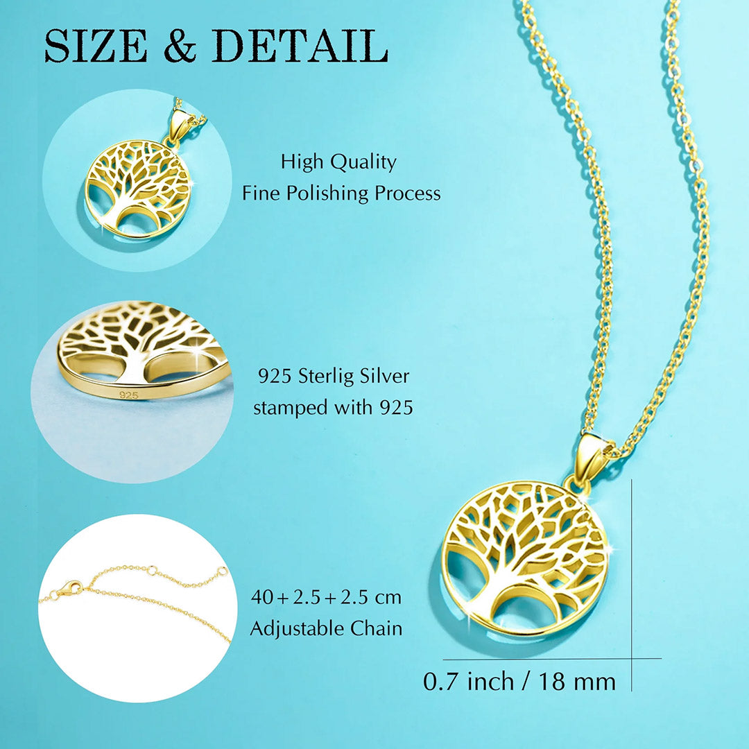 Rooted Tree of Life Necklace