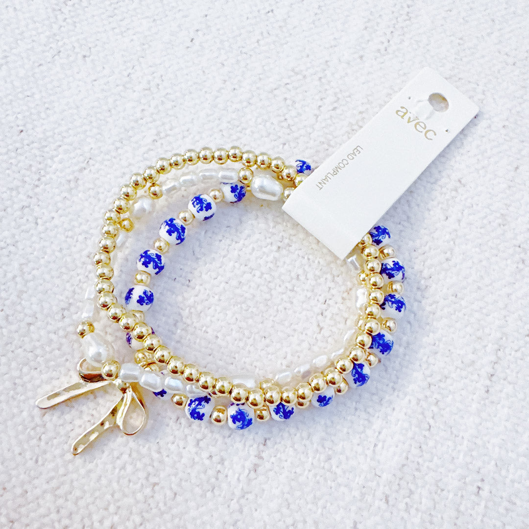 Trio Stack Ceramic Bracelet Set