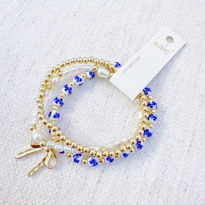 Trio Stack Ceramic Bracelet Set