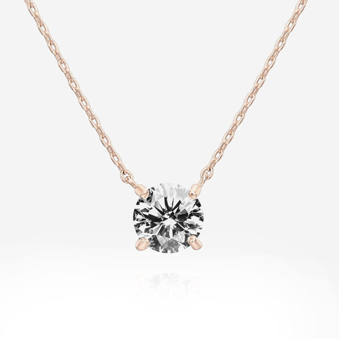 Luminous Crystal Solitaire | 18K Gold Vermeil
