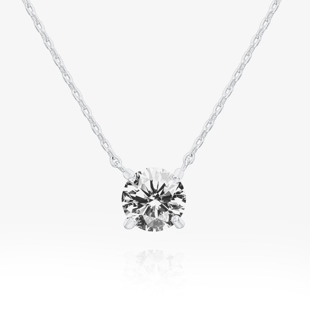 Luminous Crystal Solitaire | 18K Gold Vermeil