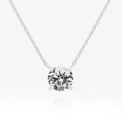 Luminous Crystal Solitaire | 18K Gold Vermeil
