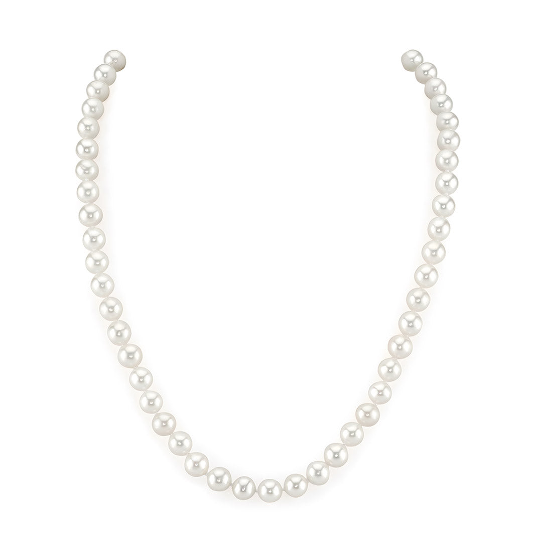 Luminous Freshwater Pearl Necklace |  AAAA Quality