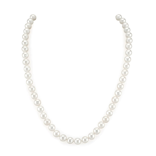 Luminous Freshwater Pearl Necklace |  AAAA Quality