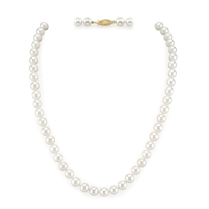 Luminous Freshwater Pearl Necklace |  AAAA Quality